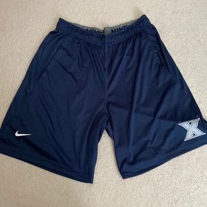 Xavier University Large Nike Dri-Fit Shorts BARELY USED